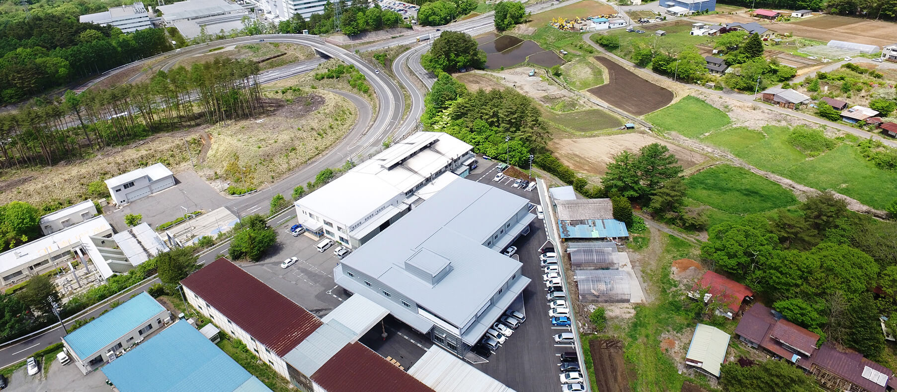 本社空撮写真